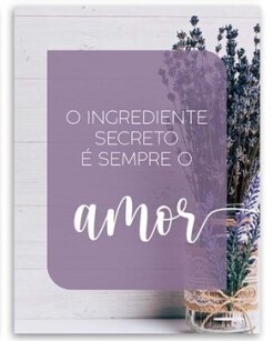 Quadro Tela Lar 30x40cm