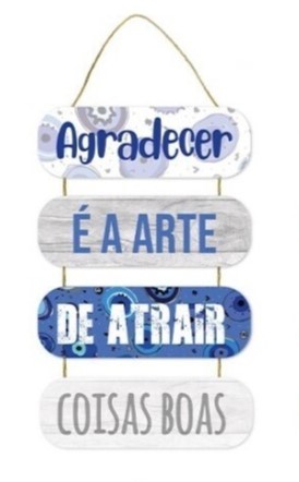 Placa Parede Mdf Olho 15X29Cm