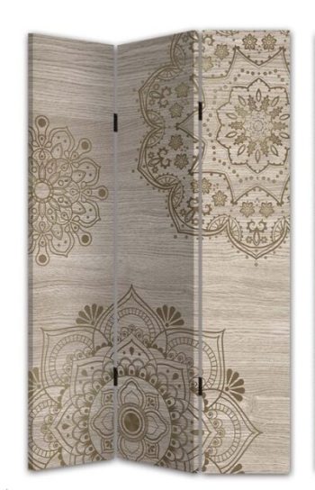 Biombo Tela Mandala 120x180cm