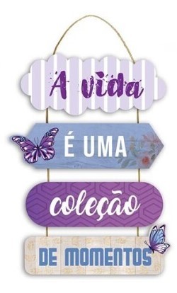 Placa Parede Mdf 45x19cm